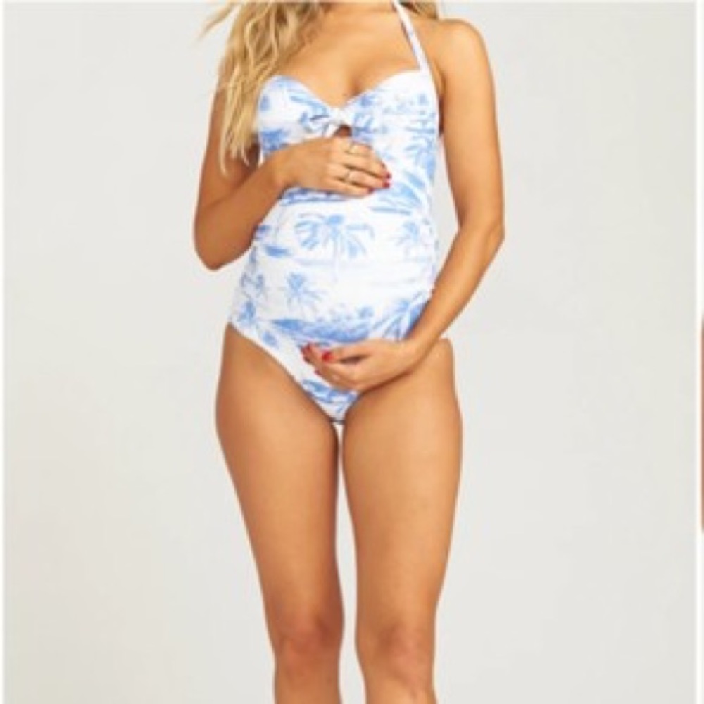 Show Me Your Mumu Mermaid Maternity Swimsuit Small